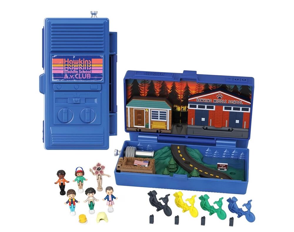 Polly Pocket Collector Stranger Things Special Edition Dolls and Playset NIB